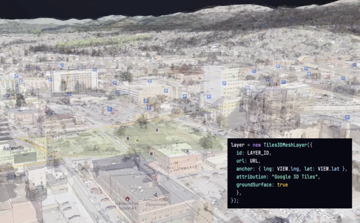 Google Photorealistic 3D Tiles aligned to Ground