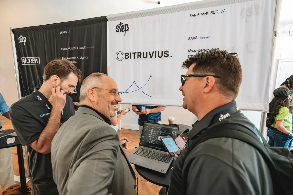 We brought the demos to the kiosk and dared people to click things.