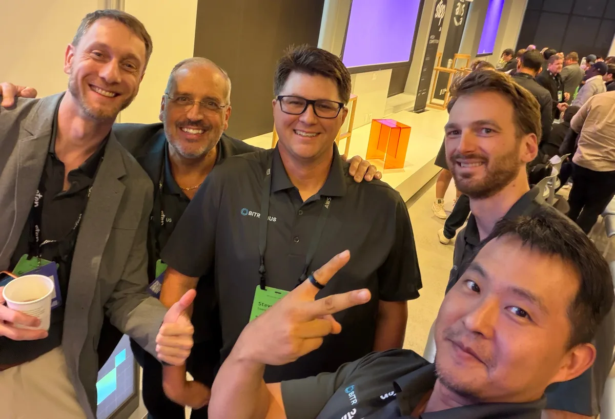 Bitruvius Team at AWS Builder Loft for StepSF 2026
